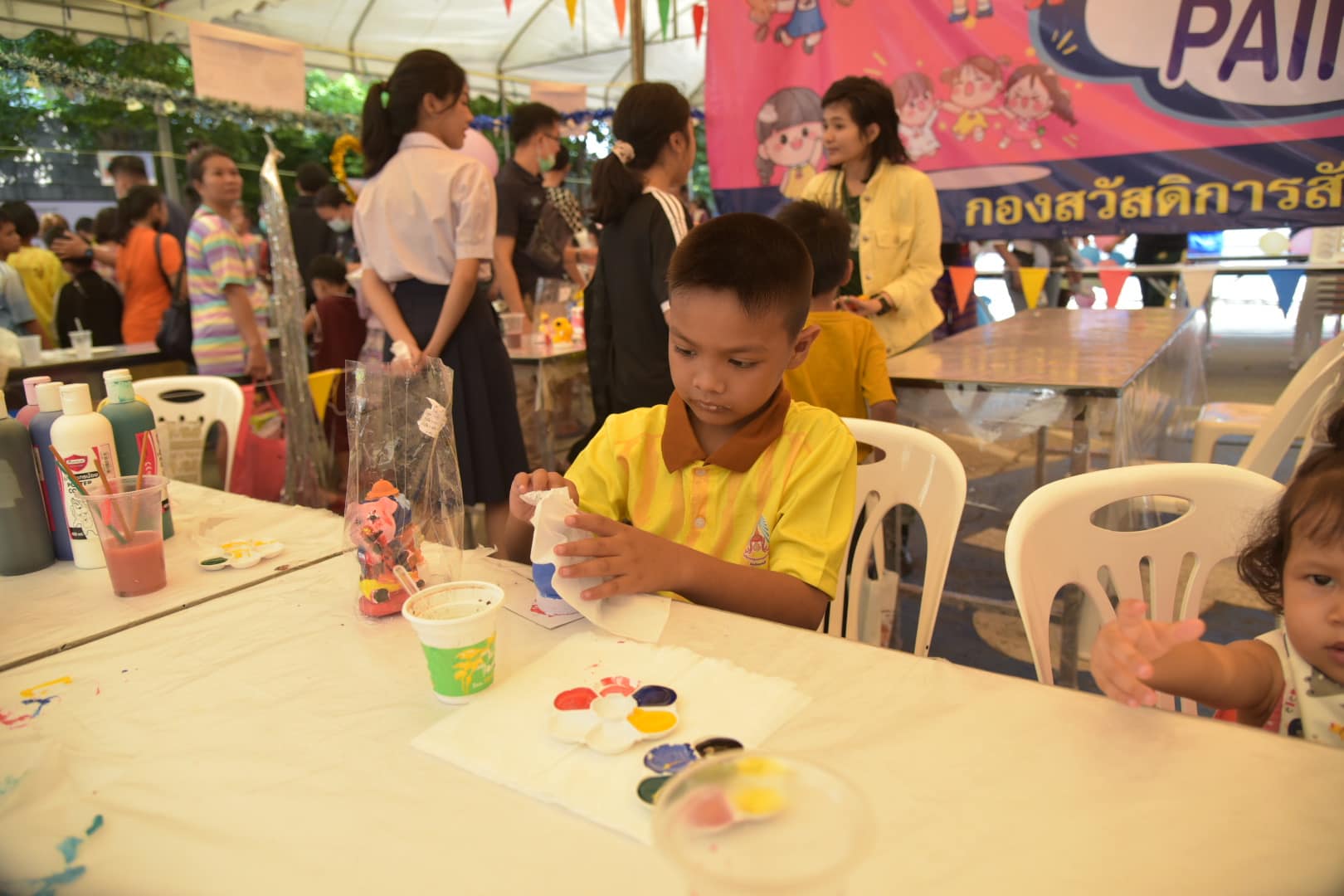 จัดกิจกรรมงานวันเด็กแห่งชาติ ณ สำนักงานเทศบาลเมืองบางกรวย วันเสาร์ที่  13 มกราคม 2567-18
